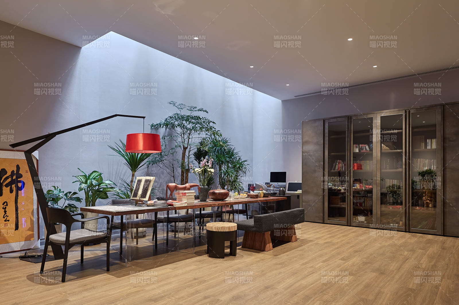 現(xiàn)代簡(jiǎn)約書房設(shè)計(jì)