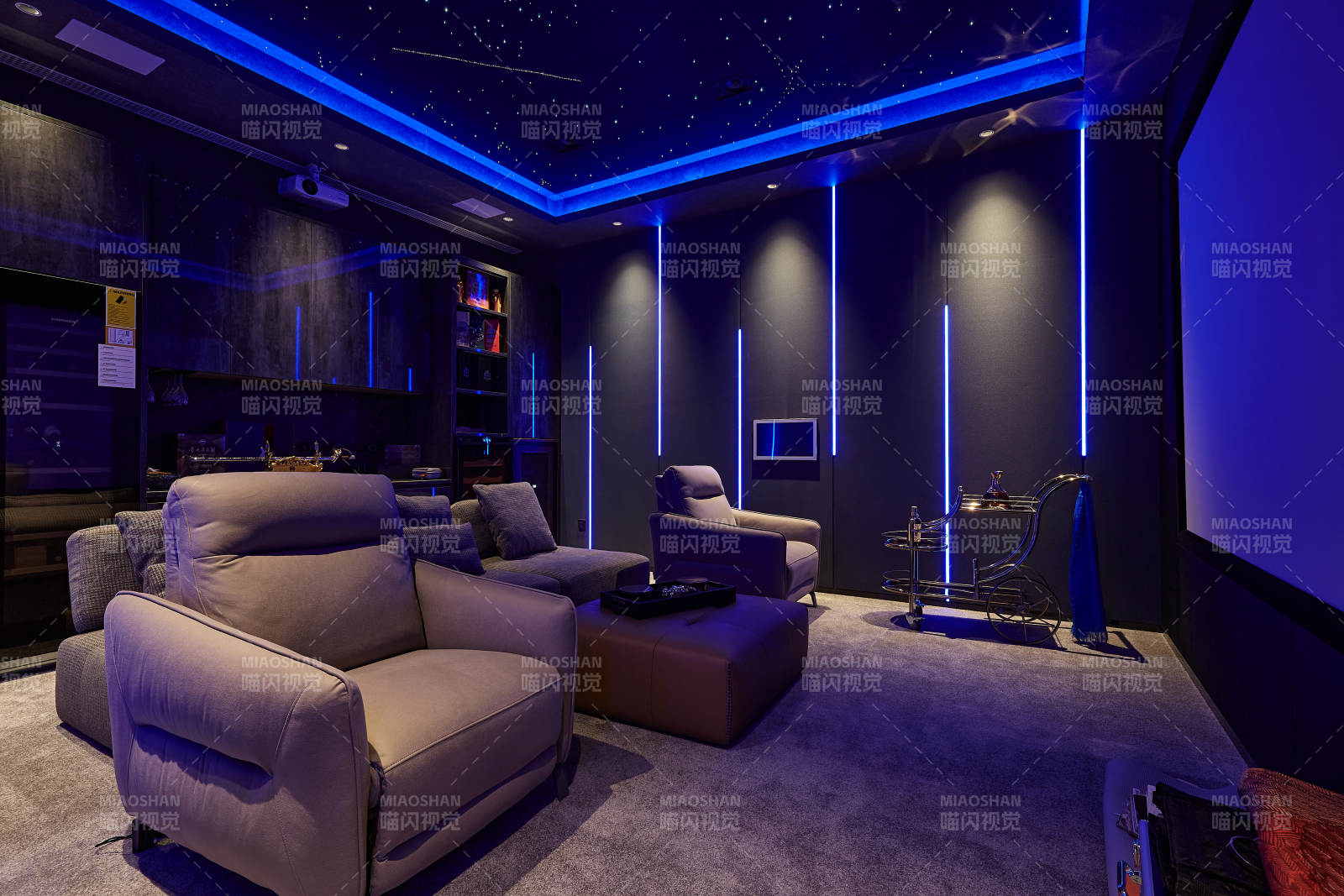私人影院体验区