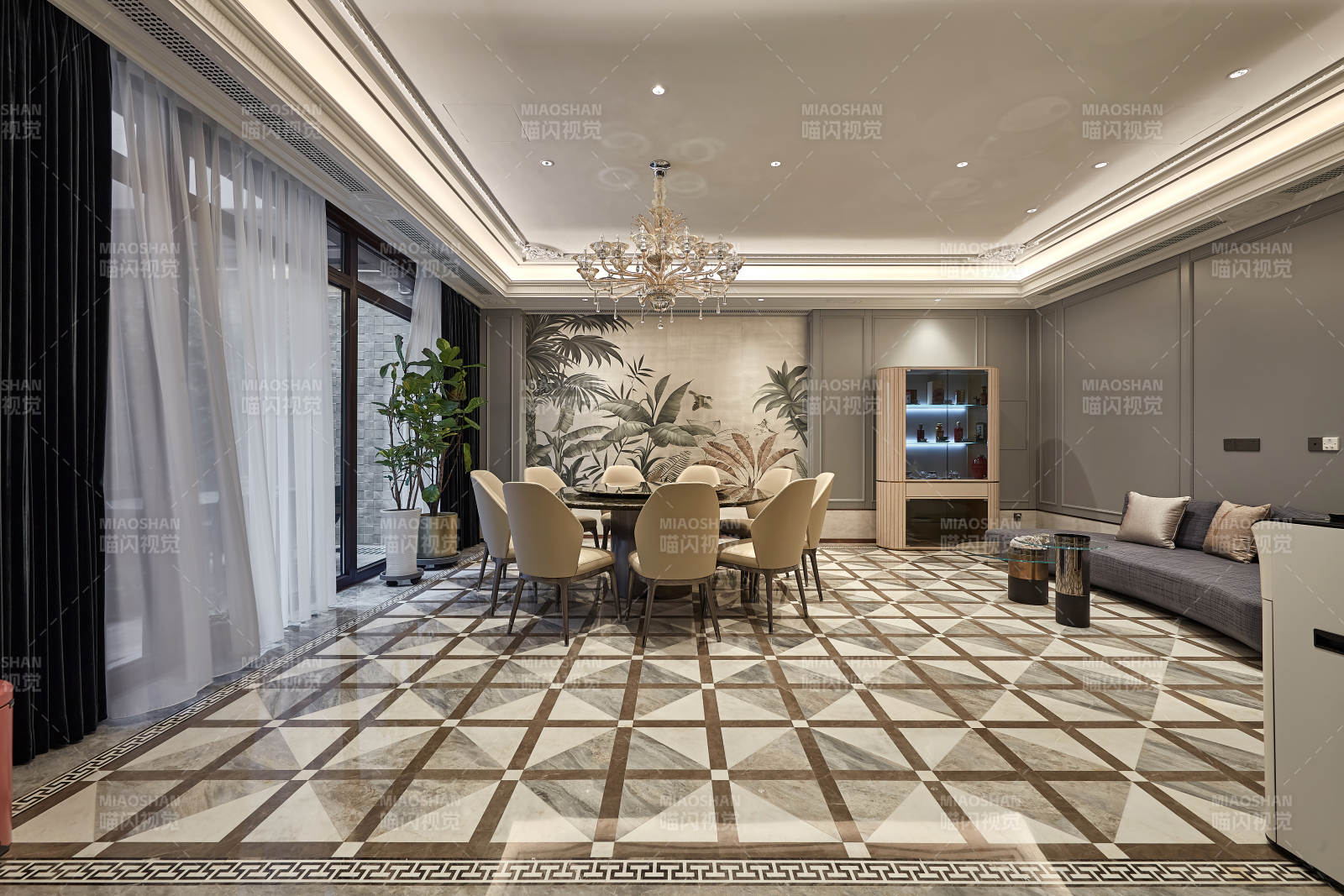 现代简约客厅设计