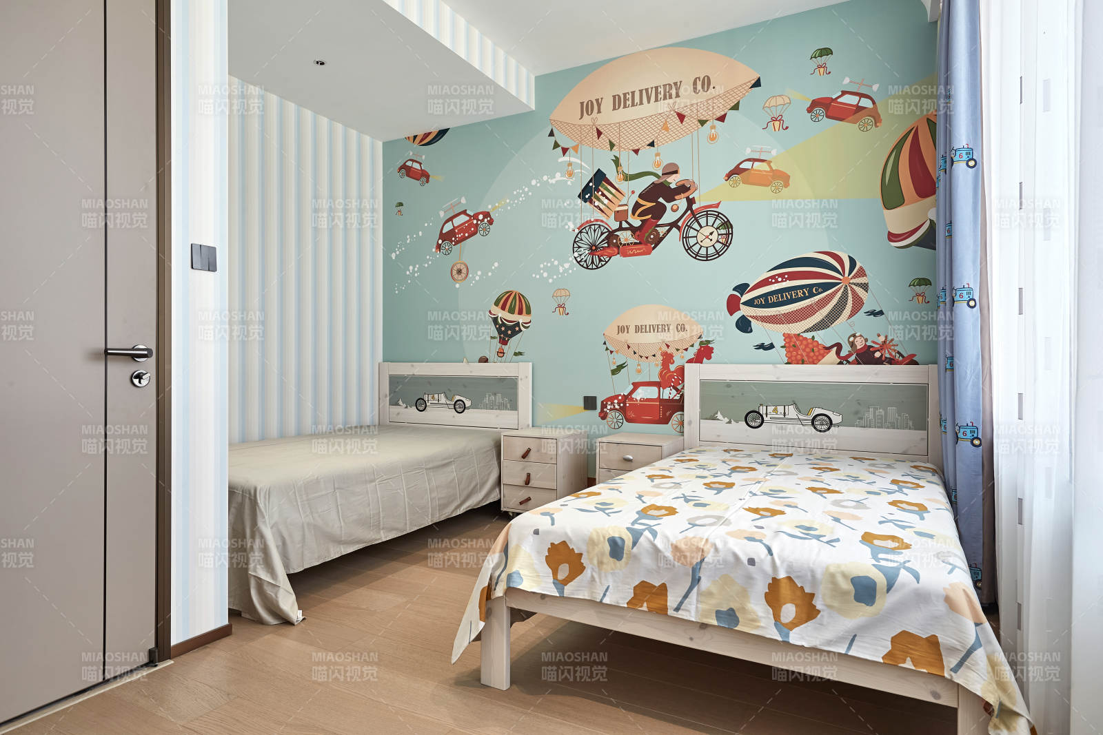 儿童房创意壁画