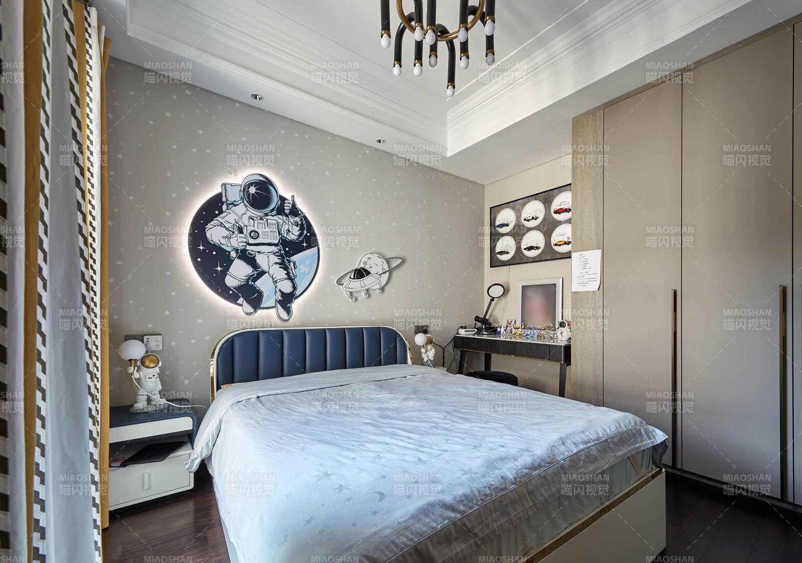 太空主题卧室