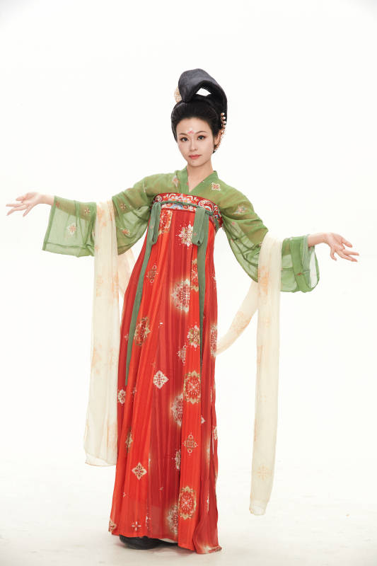 大唐风韵女性古装妆容造型