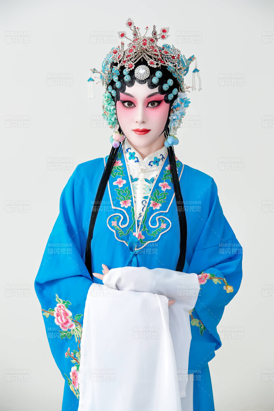 国粹戏曲京剧昆曲青衣旦角形象的女性演员