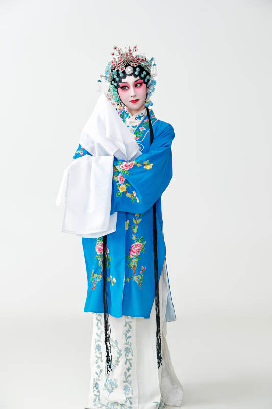 国粹戏曲京剧昆曲青衣旦角形象的女性演员