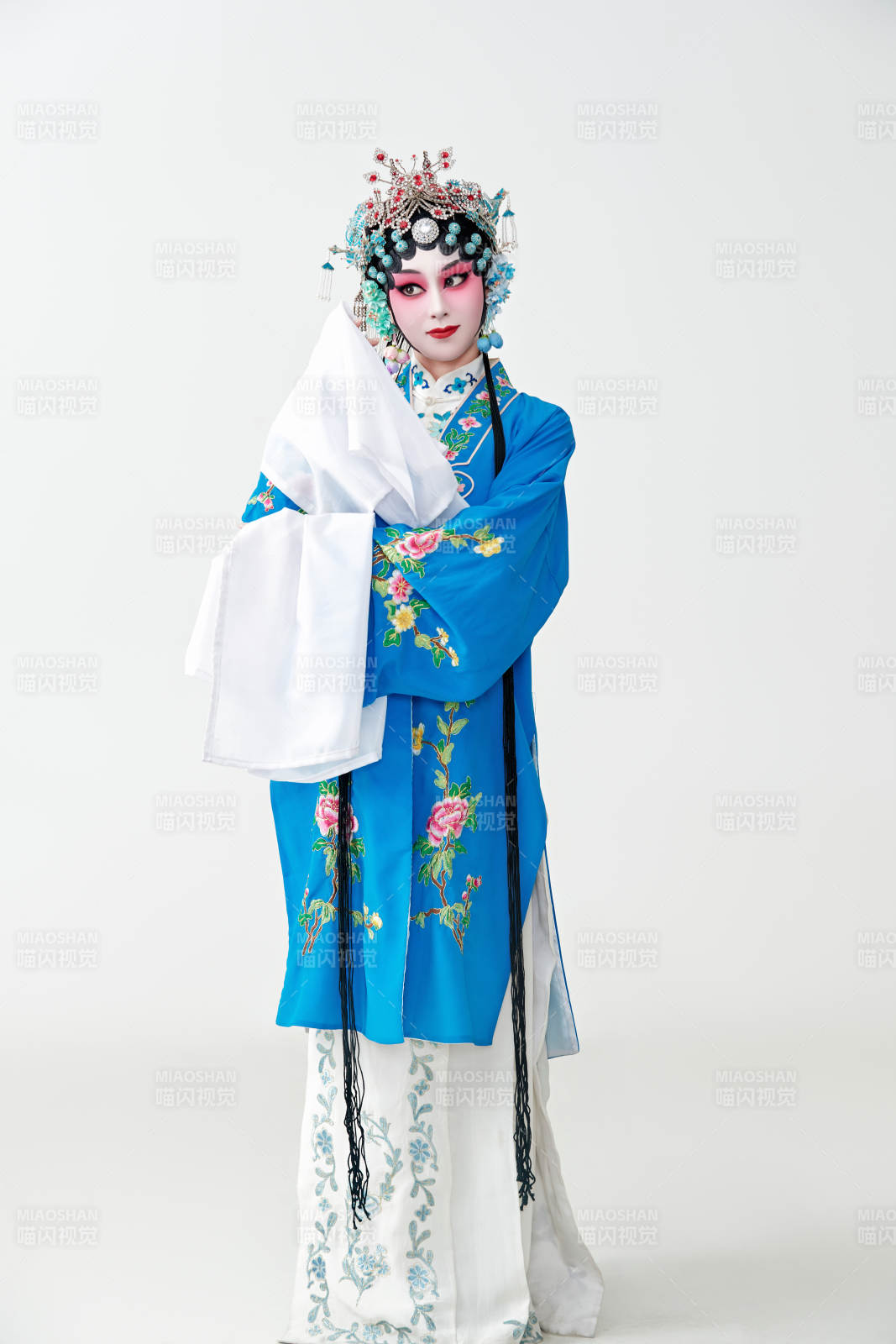 国粹戏曲京剧昆曲青衣旦角形象的女性演员