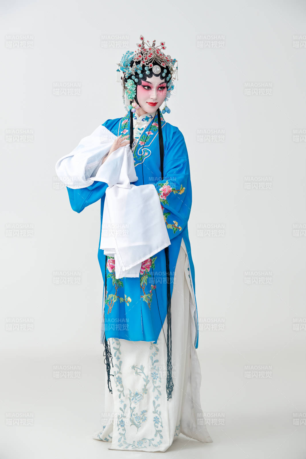 国粹戏曲京剧昆曲青衣旦角形象的女性演员