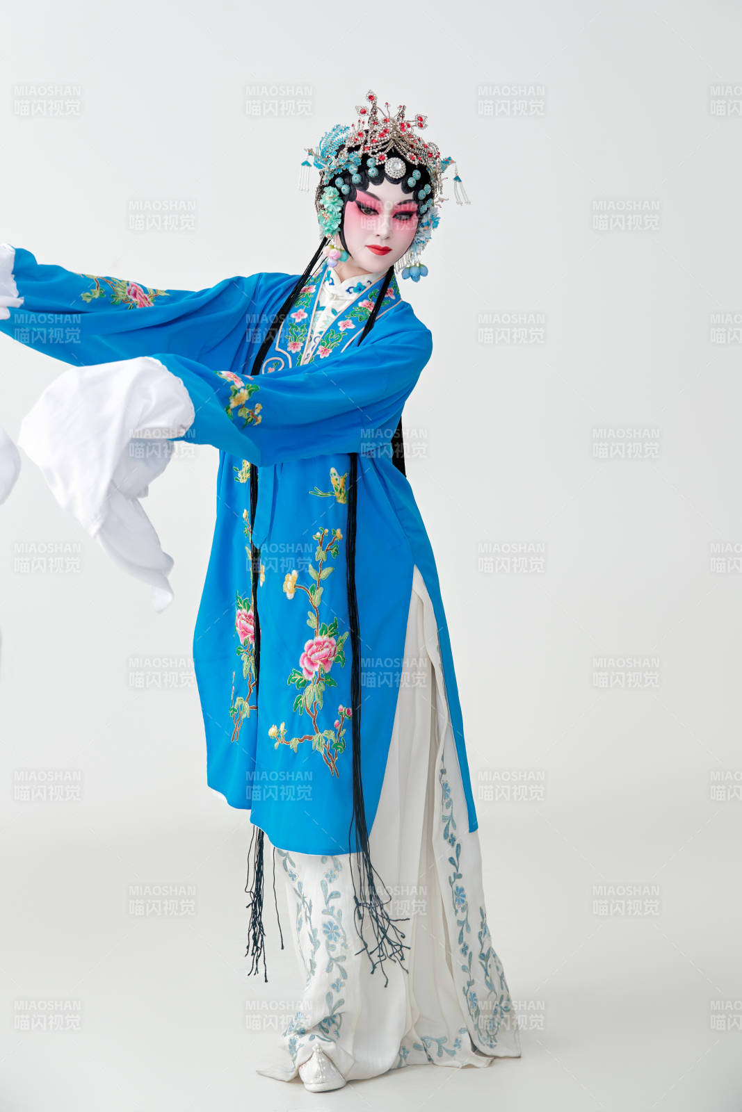 国粹戏曲京剧昆曲青衣旦角形象的女性演员