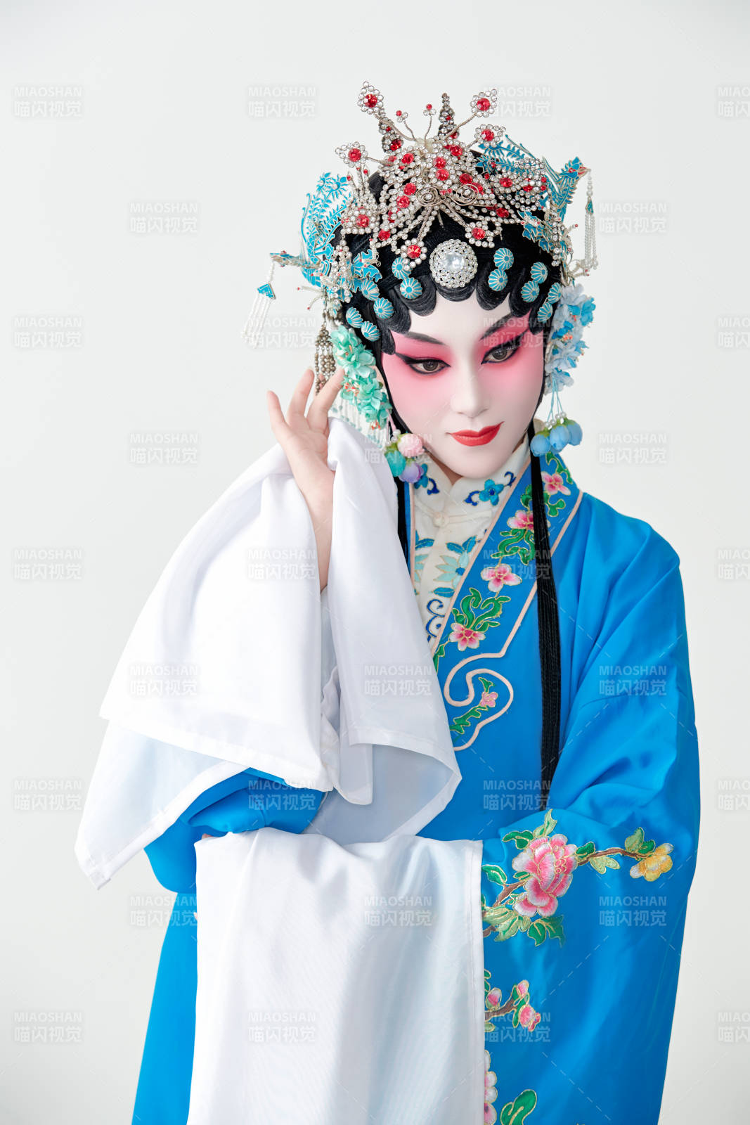 国粹戏曲京剧昆曲青衣旦角形象的女性演员