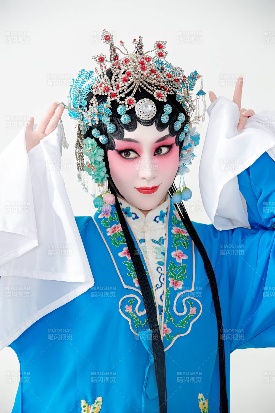 国粹戏曲京剧昆曲青衣旦角形象的女性演员