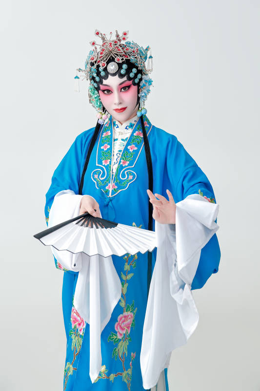 国粹戏曲京剧昆曲青衣旦角形象的女性演员