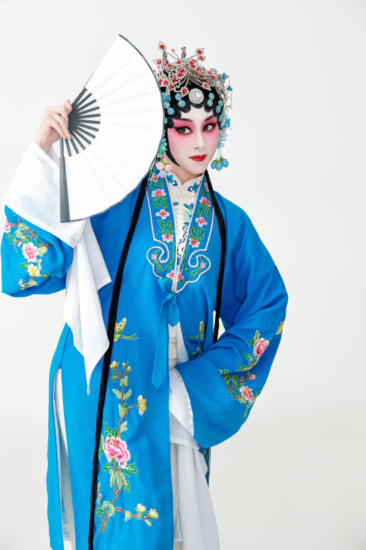 国粹戏曲京剧昆曲青衣旦角形象的女性演员