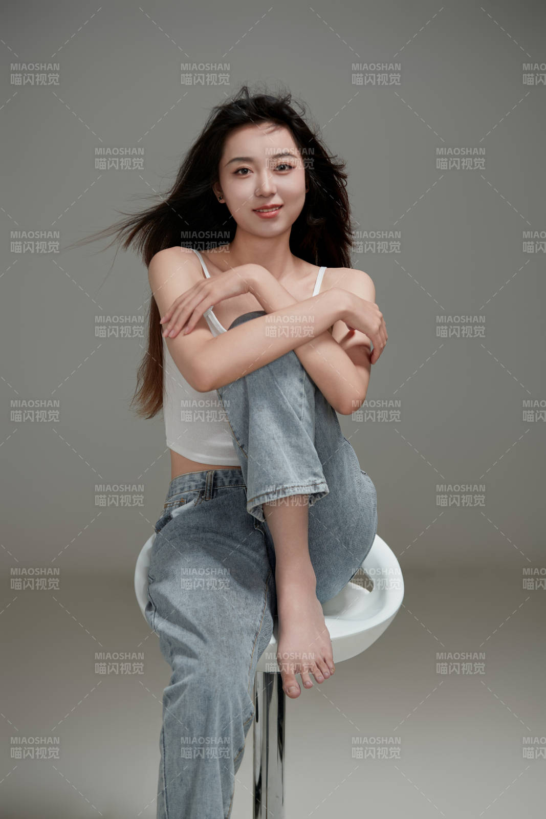 年輕活力亞洲年輕女性形象