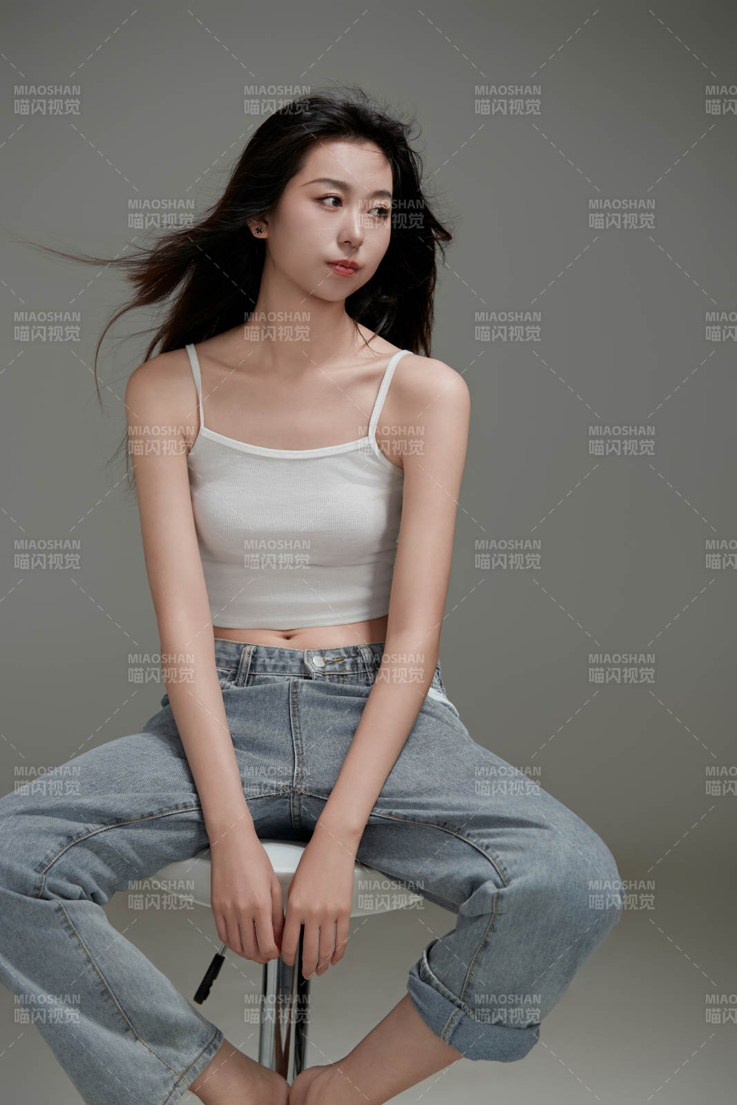 年輕活力亞洲年輕女性形象