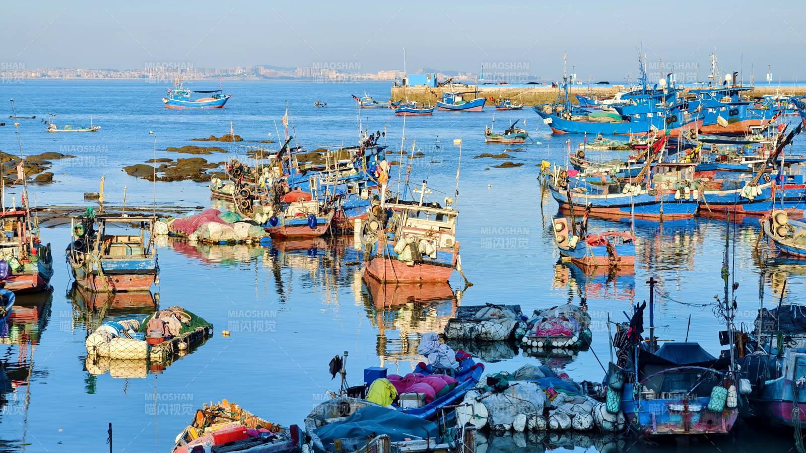 泉州漁港晨景
