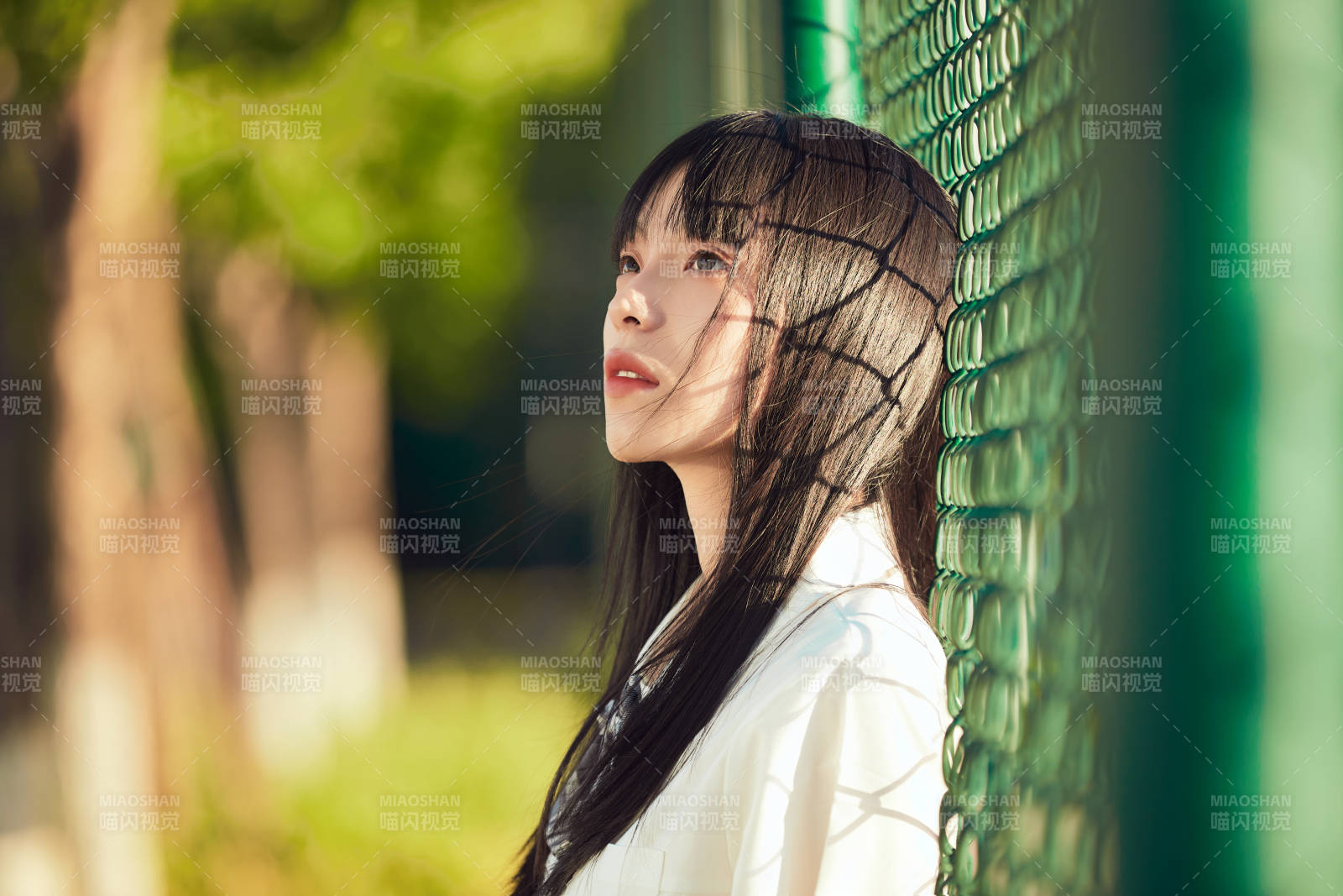 穿着日系JK制服的亚洲少女