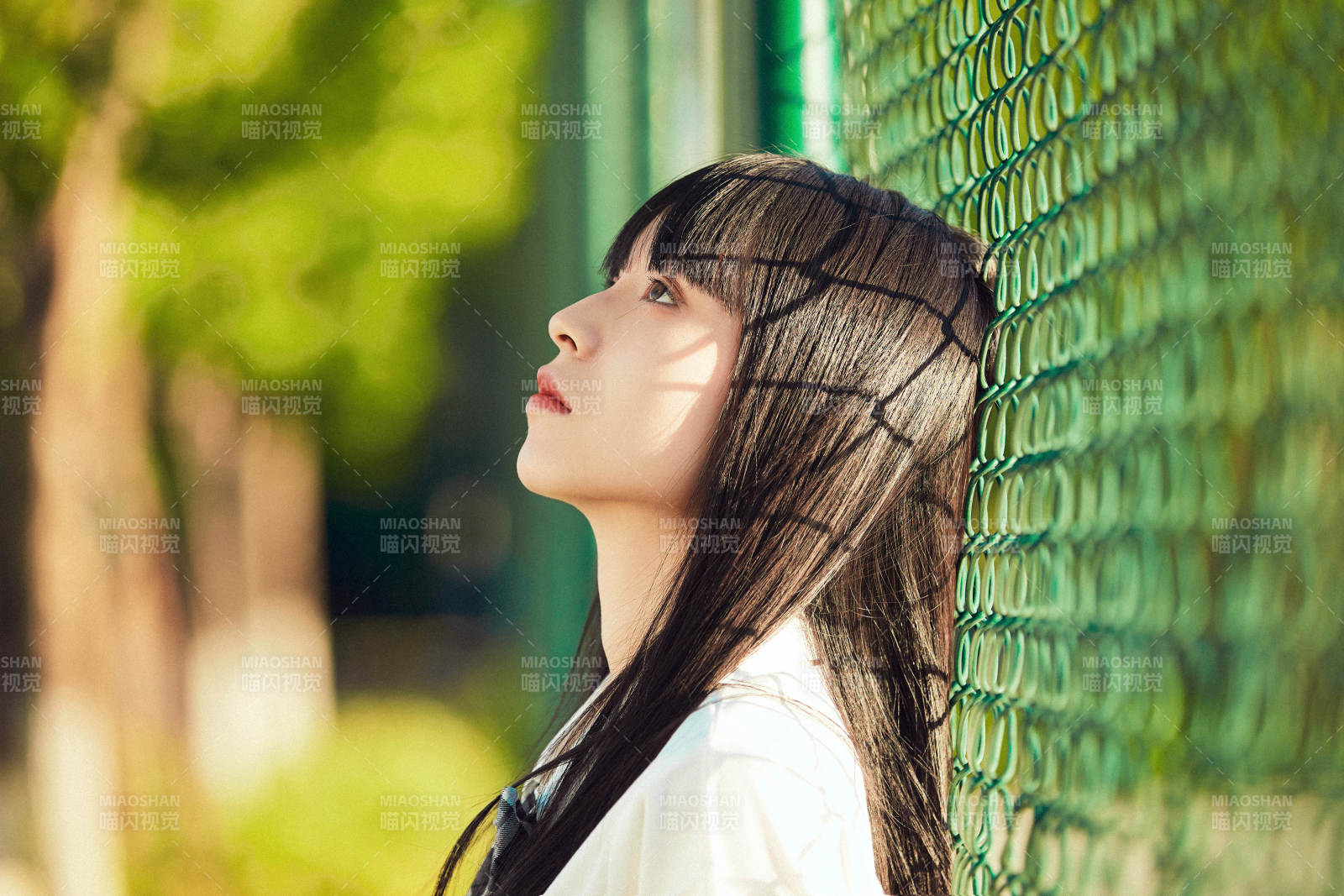 穿着日系JK制服的亚洲少女