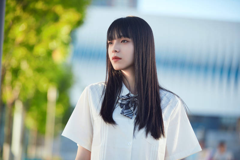 穿着日系JK制服的亚洲少女