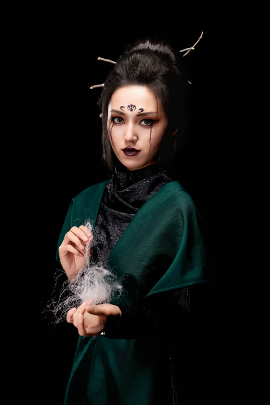 COS古代神话传说中精怪仙魔的东方女性