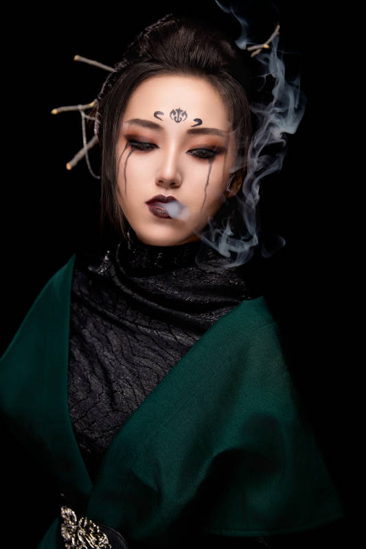 COS古代神话传说中精怪仙魔的东方女性