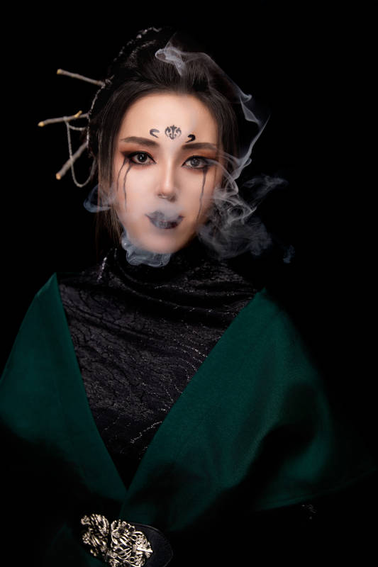 COS古代神话传说中精怪仙魔的东方女性