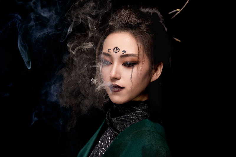 COS古代神话传说中精怪仙魔的东方女性