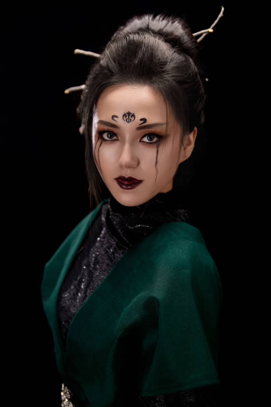 COS古代神话传说中精怪仙魔的东方女性