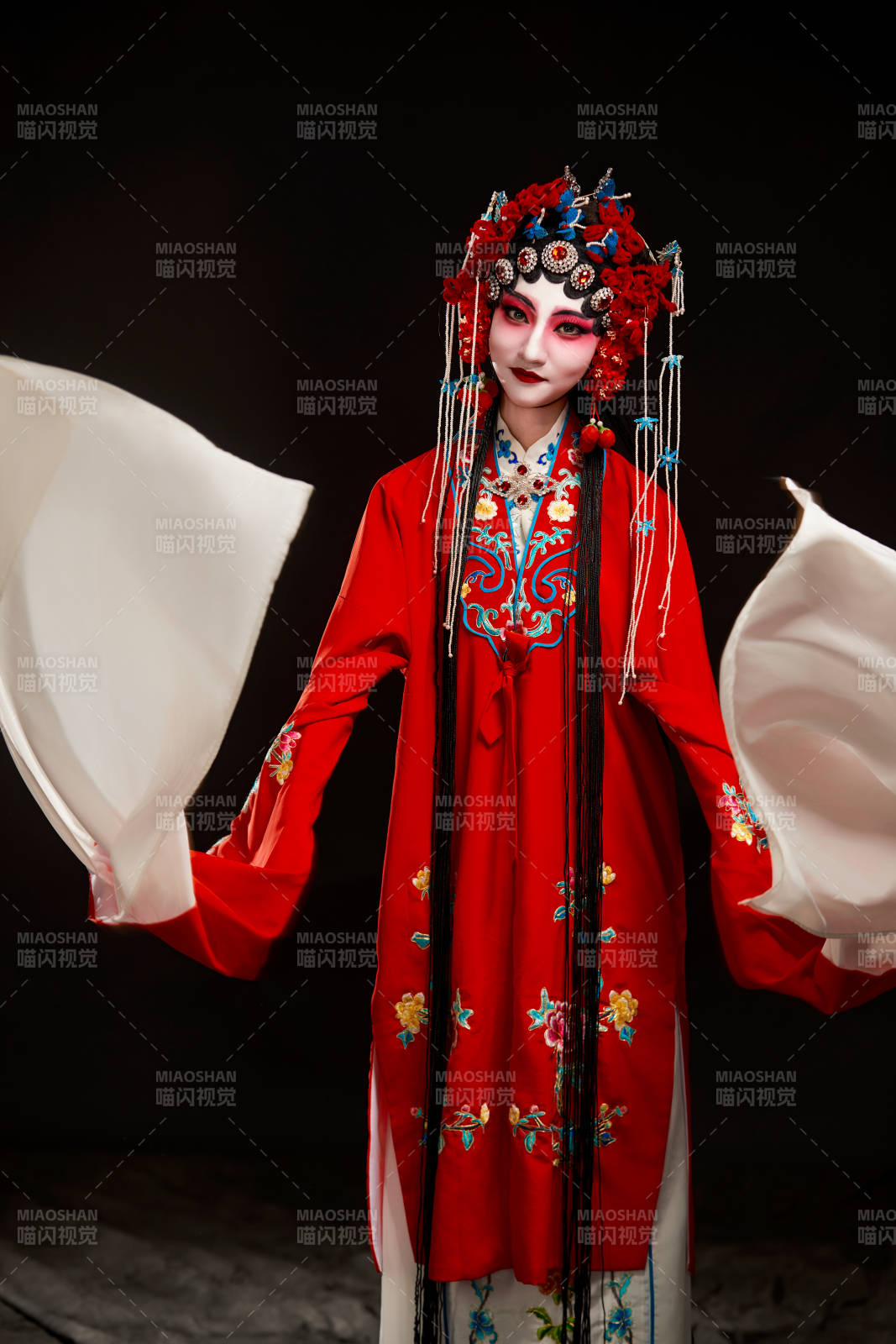 国粹戏曲京剧昆曲青衣旦角形象的中国少女图片