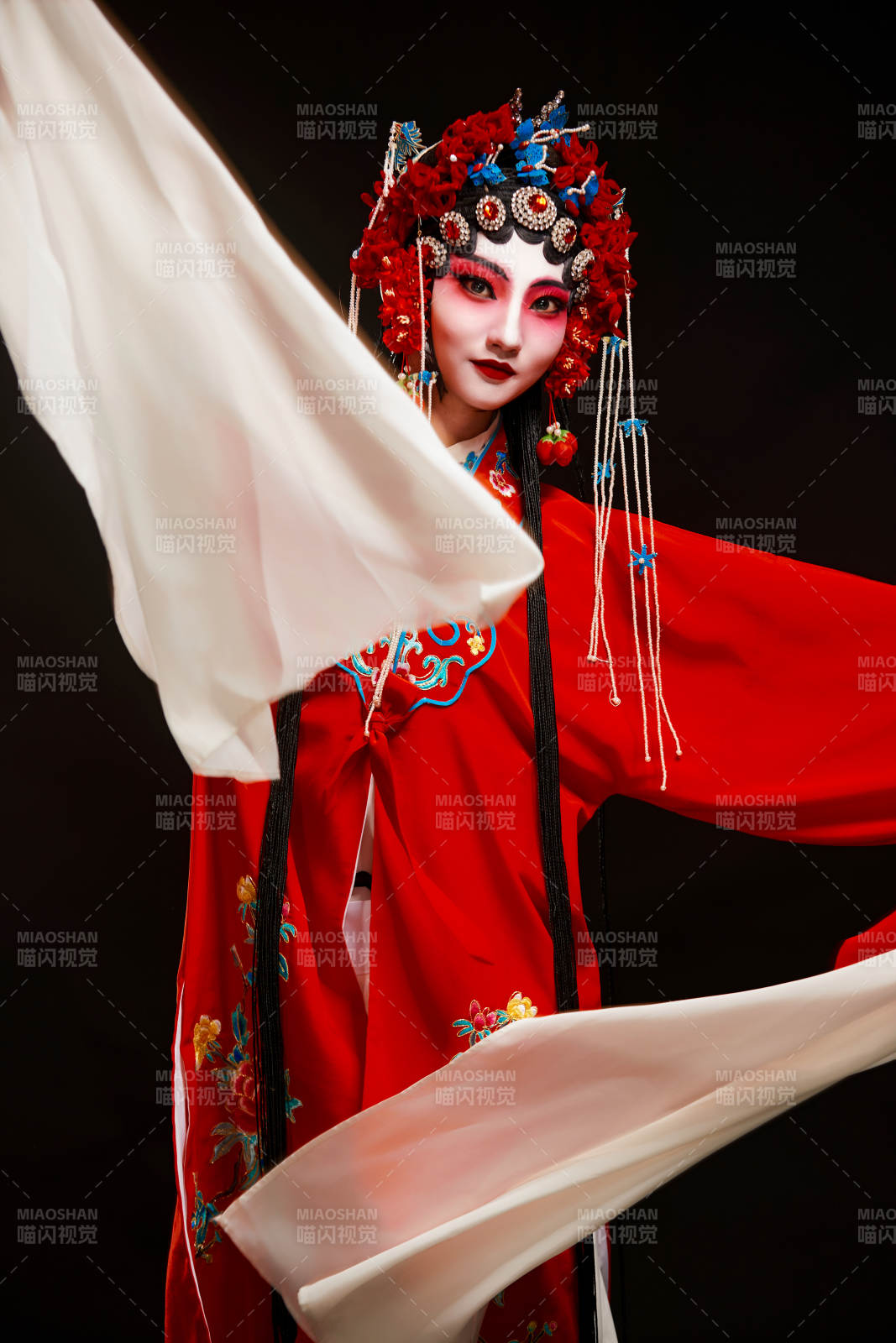 国粹戏曲京剧昆曲青衣旦角形象的中国少女图片