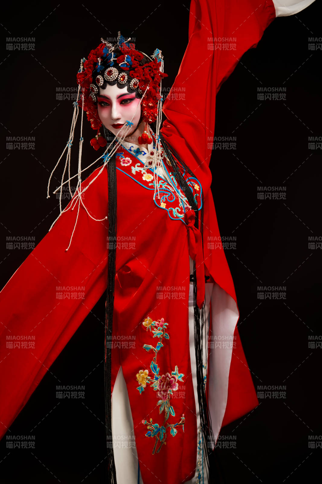 国粹戏曲京剧昆曲青衣旦角形象的中国少女图片