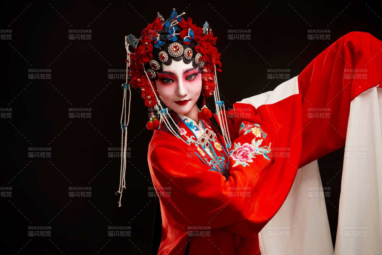 国粹戏曲京剧昆曲青衣旦角形象的中国少女图片