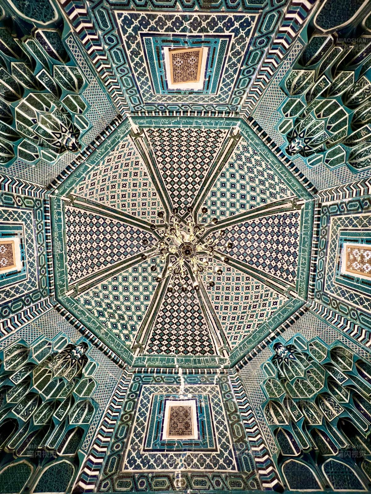 烏茲別克斯坦 清真寺 穹頂之美