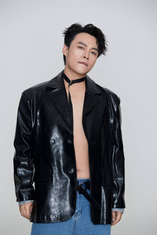 白色背景下的雅痞青年形象