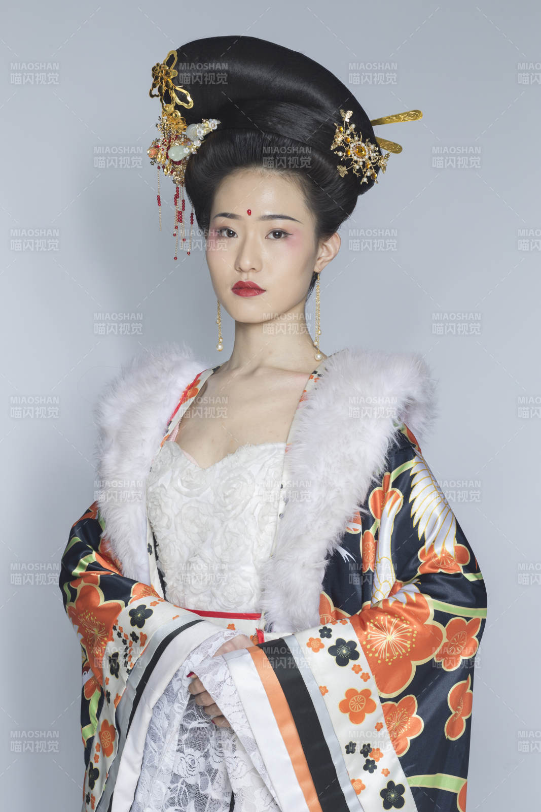 大唐風韻古裝造型人像棚拍唐朝人像