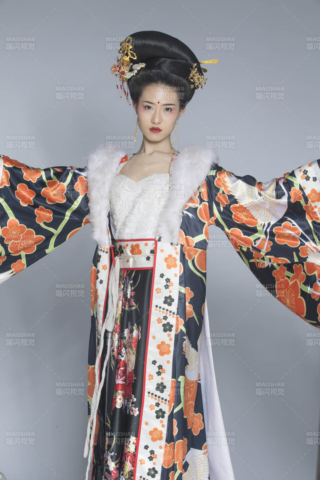 大唐風韻古裝造型人像棚拍唐朝人像