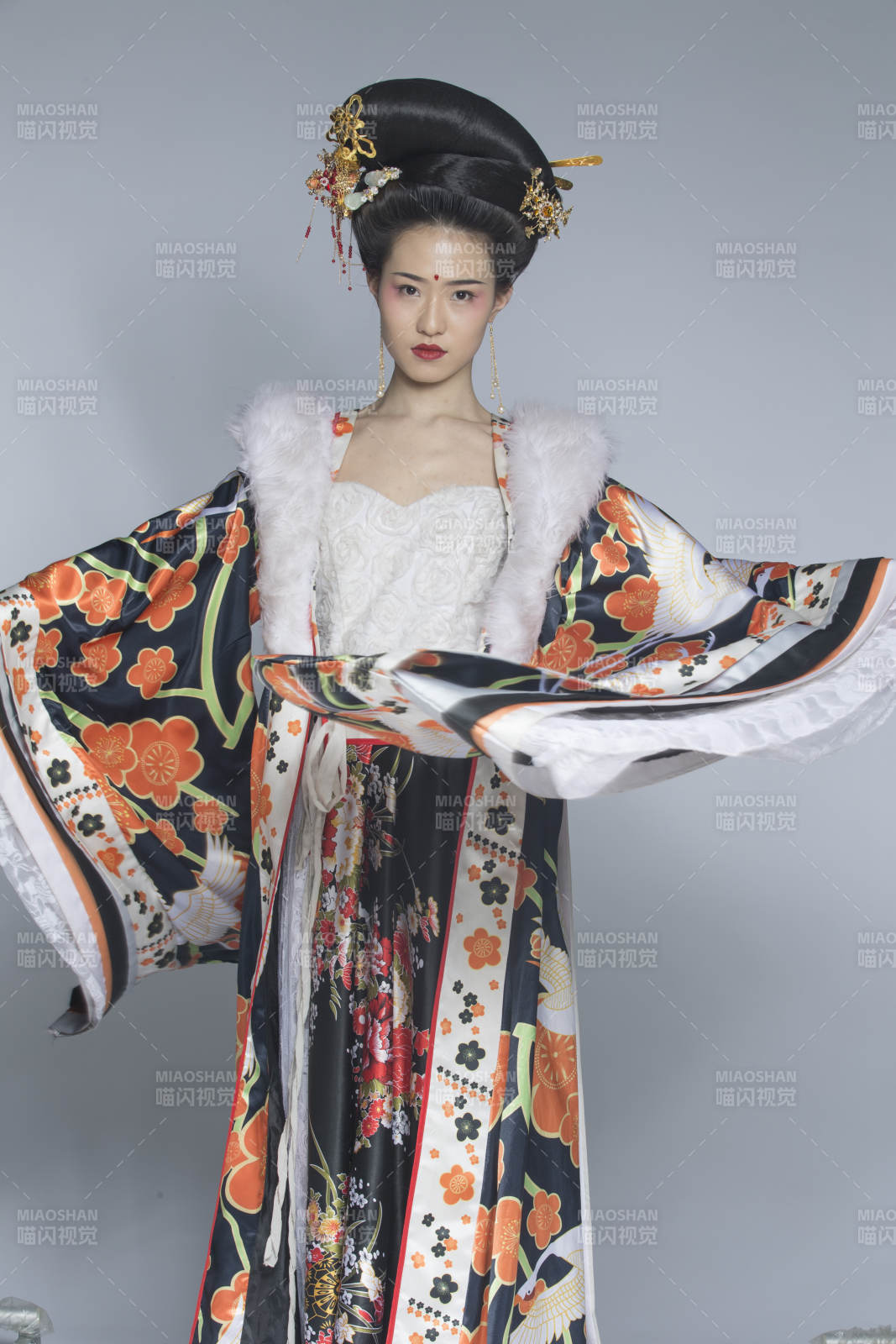 大唐風韻古裝造型人像棚拍唐朝人像