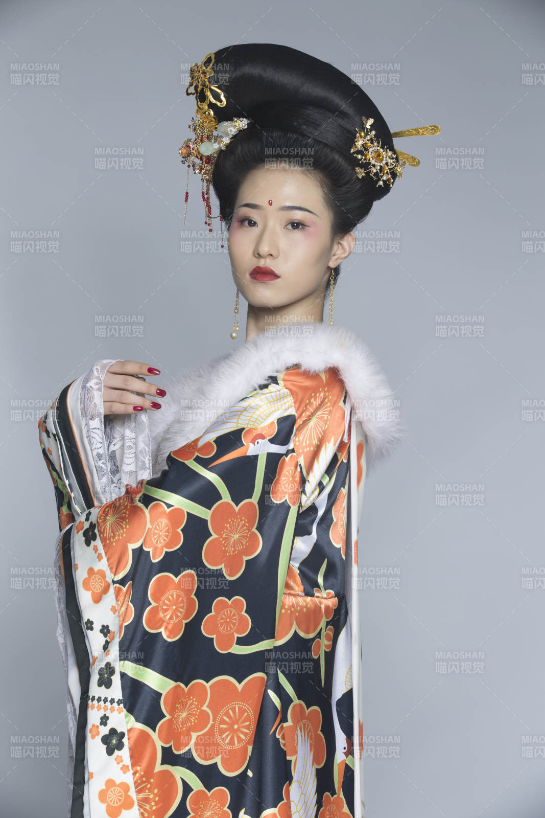 大唐風(fēng)韻古裝造型人像棚拍唐朝人像