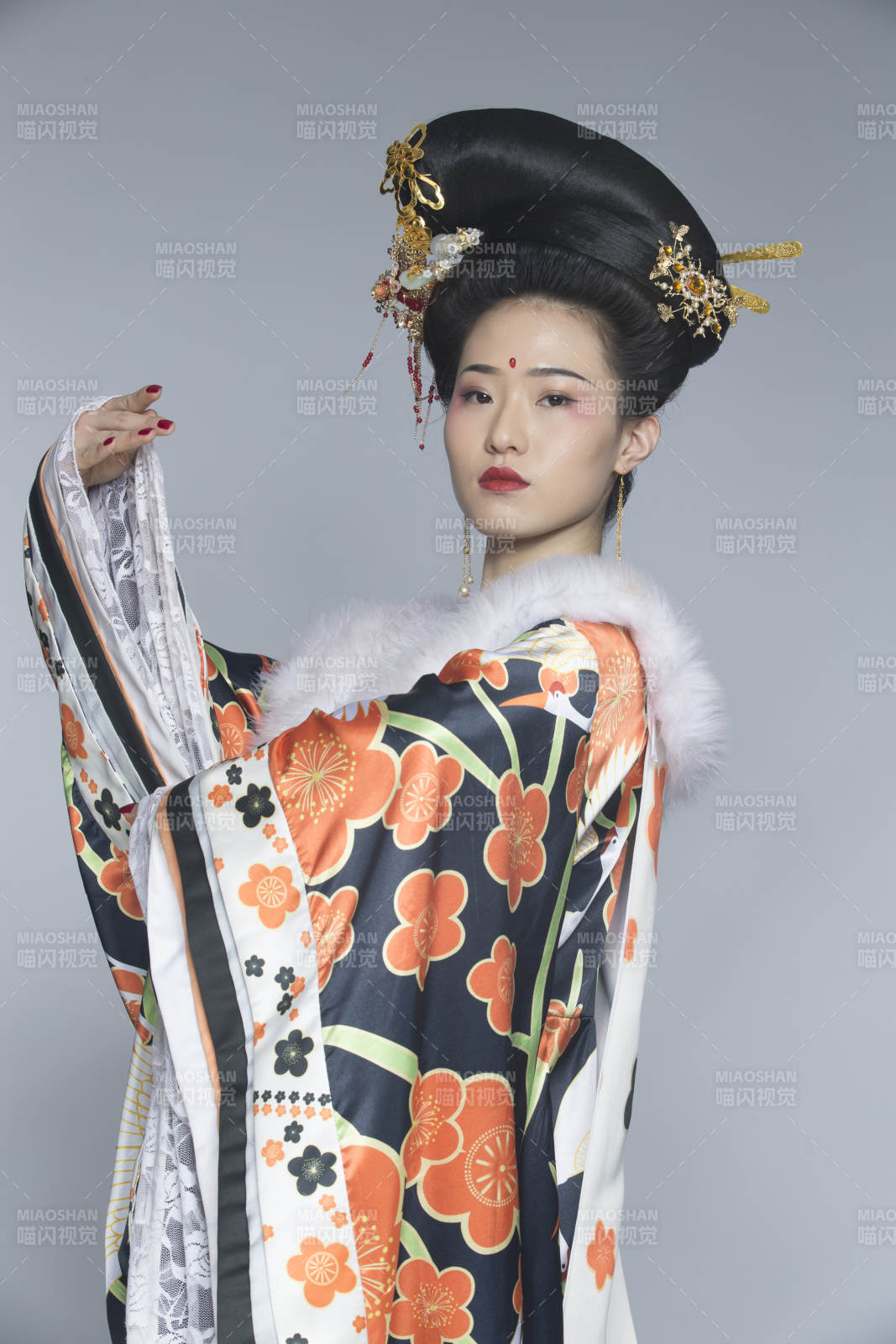 大唐風(fēng)韻古裝造型人像棚拍唐朝人像