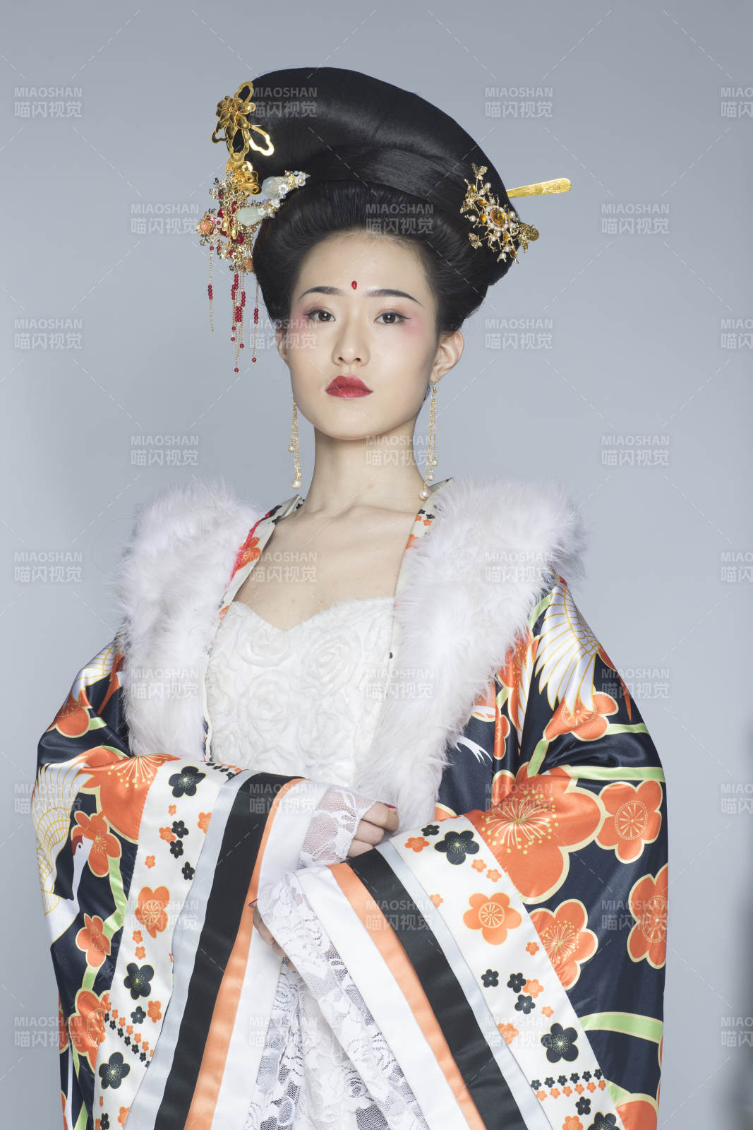 大唐風韻古裝造型人像棚拍唐朝人像