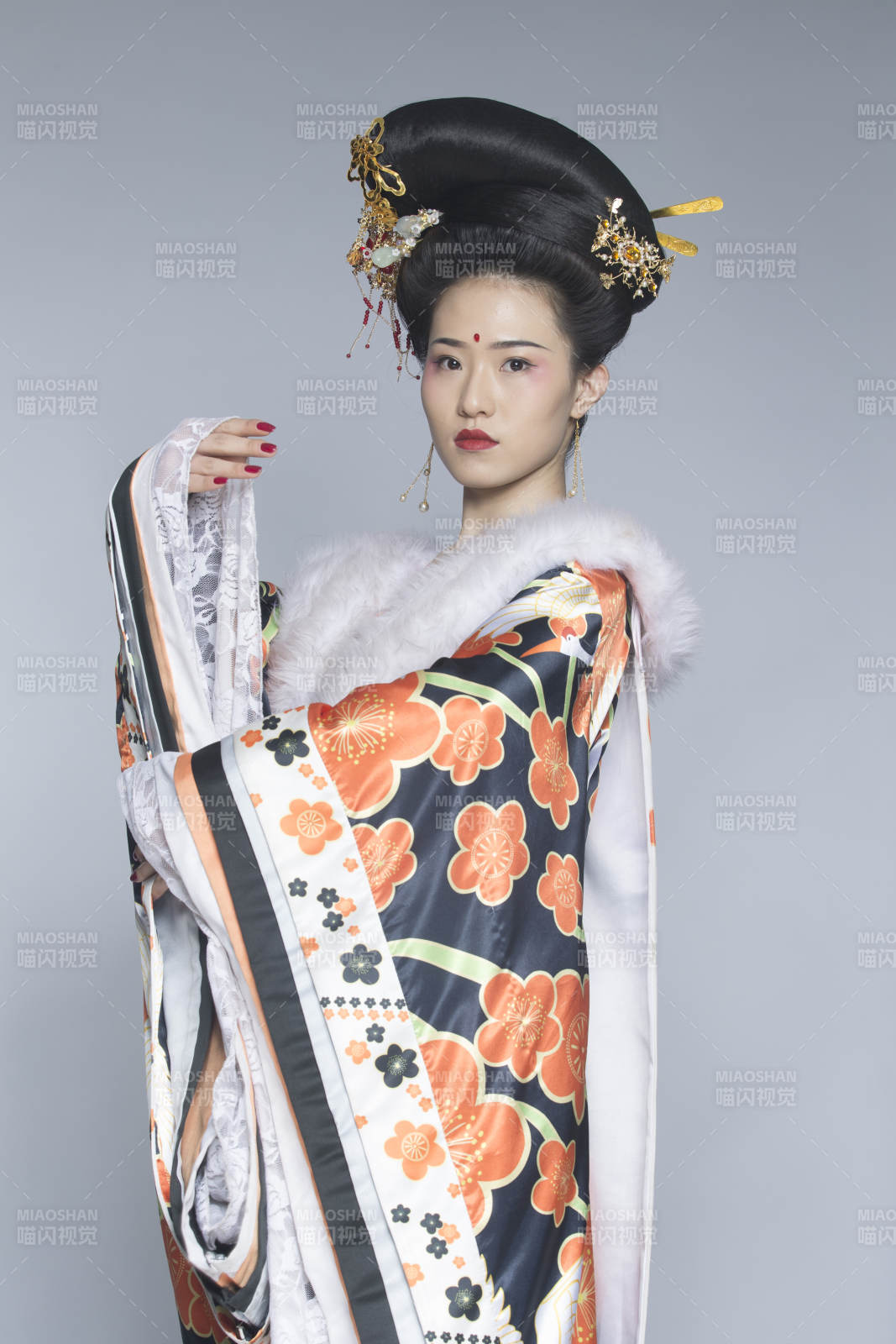 大唐風韻古裝造型人像棚拍唐朝人像