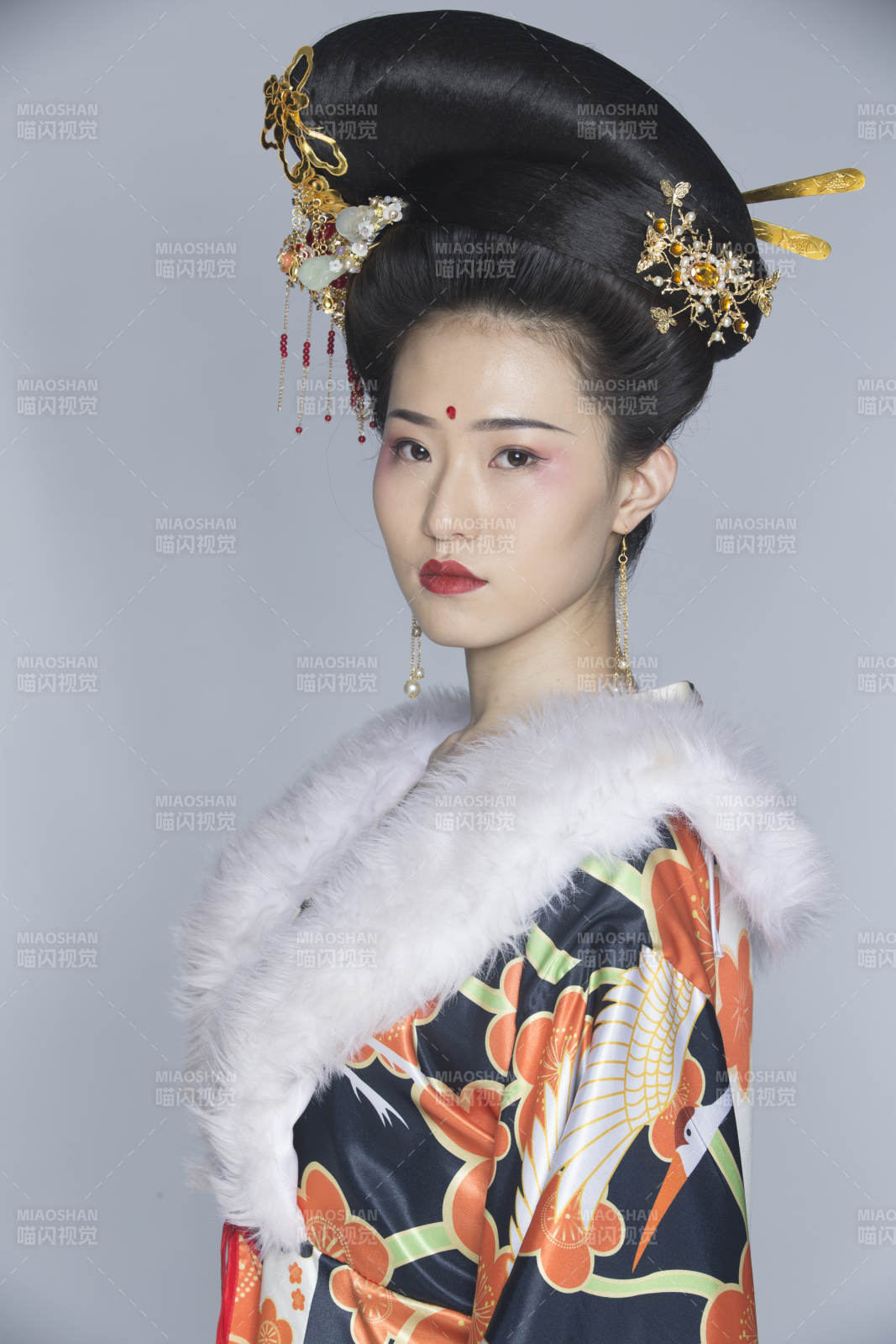 大唐風韻古裝造型人像棚拍唐朝人像