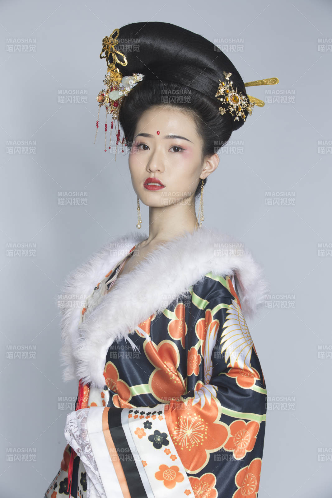 大唐風(fēng)韻古裝造型人像棚拍唐朝人像