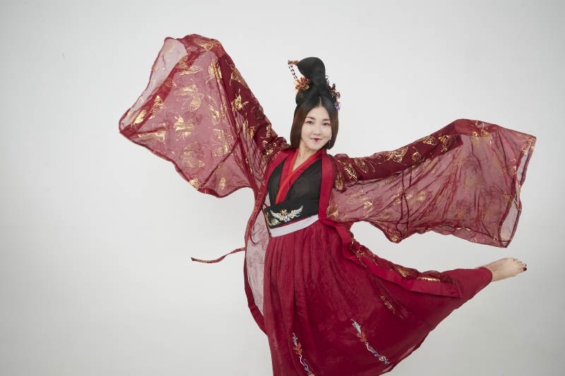 大唐風韻女性古裝造型唐朝古裝