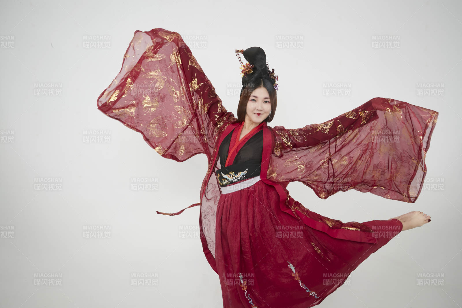 大唐风韵女性古装造型唐朝古装