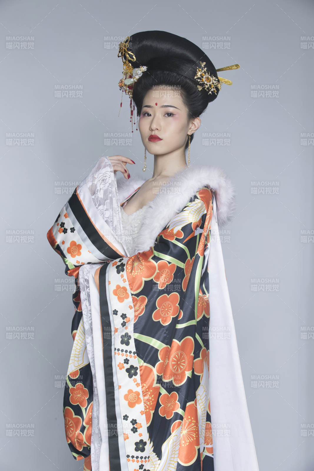 大唐風韻古裝造型人像棚拍唐朝人像