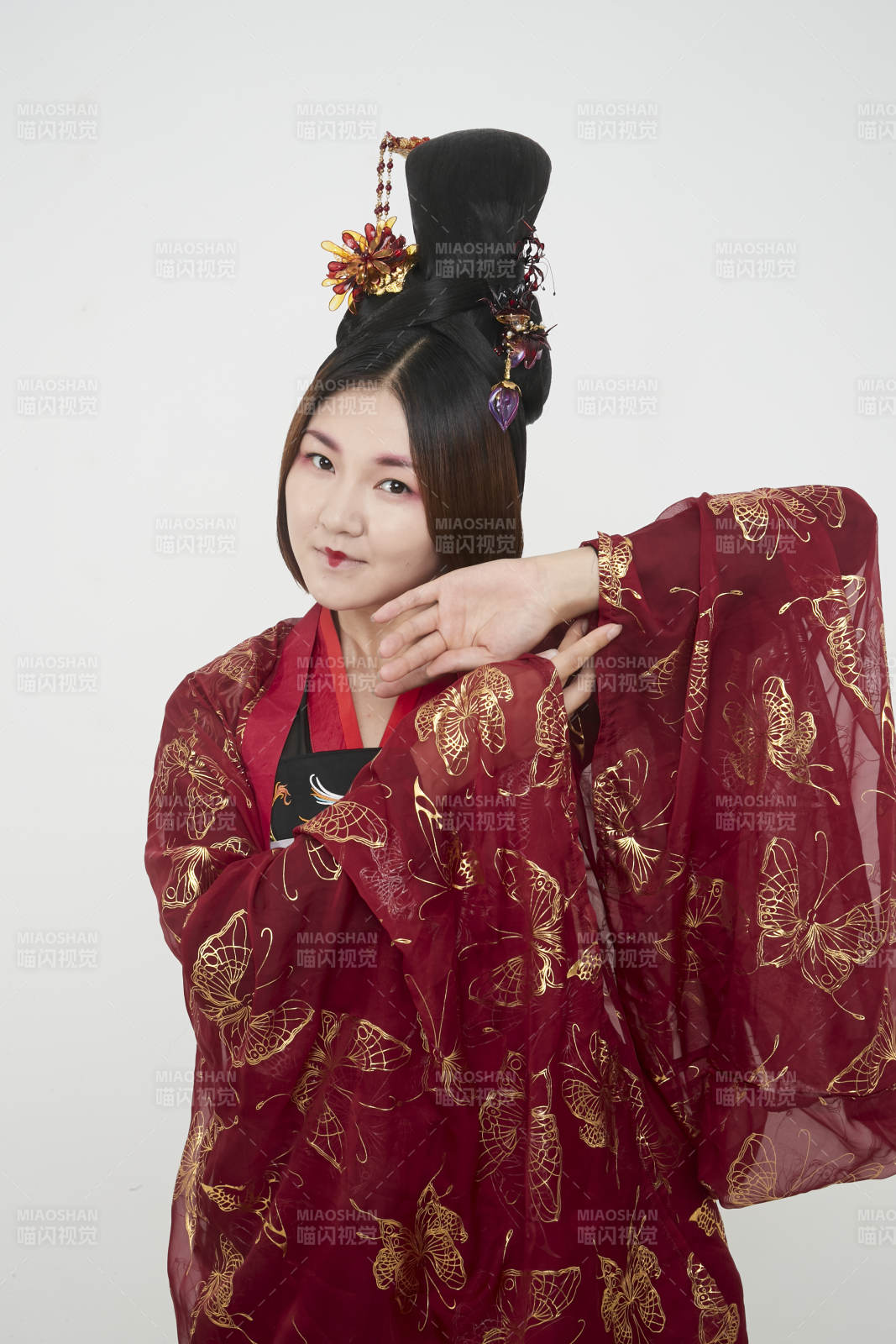 大唐風韻女性古裝造型唐朝古裝