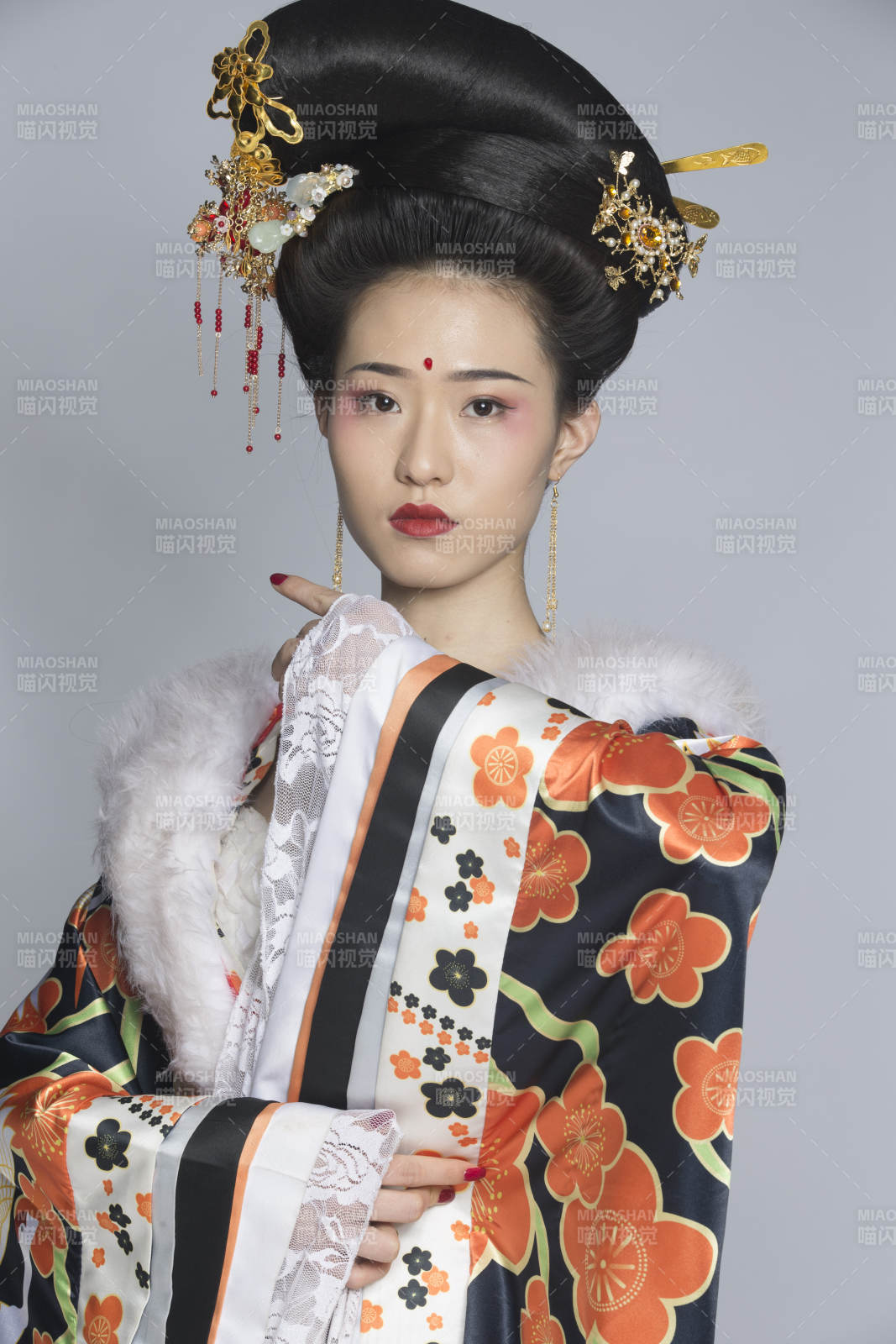 大唐風韻古裝造型人像棚拍唐朝人像