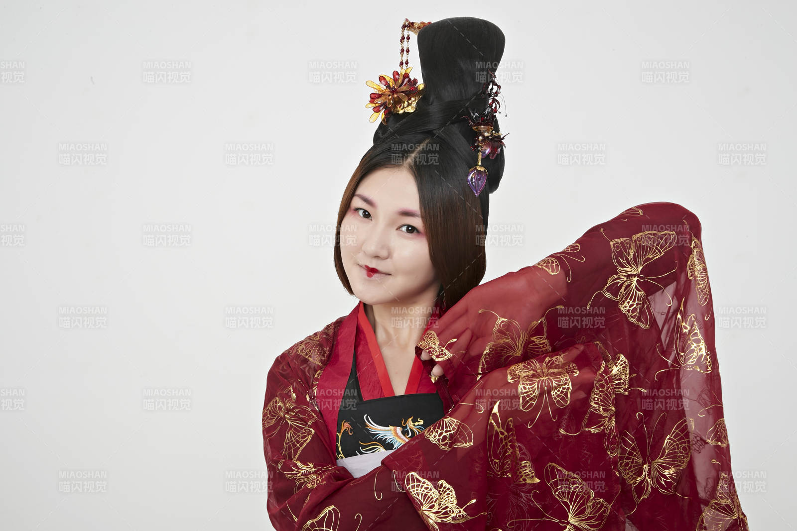 大唐風韻女性古裝造型唐朝古裝