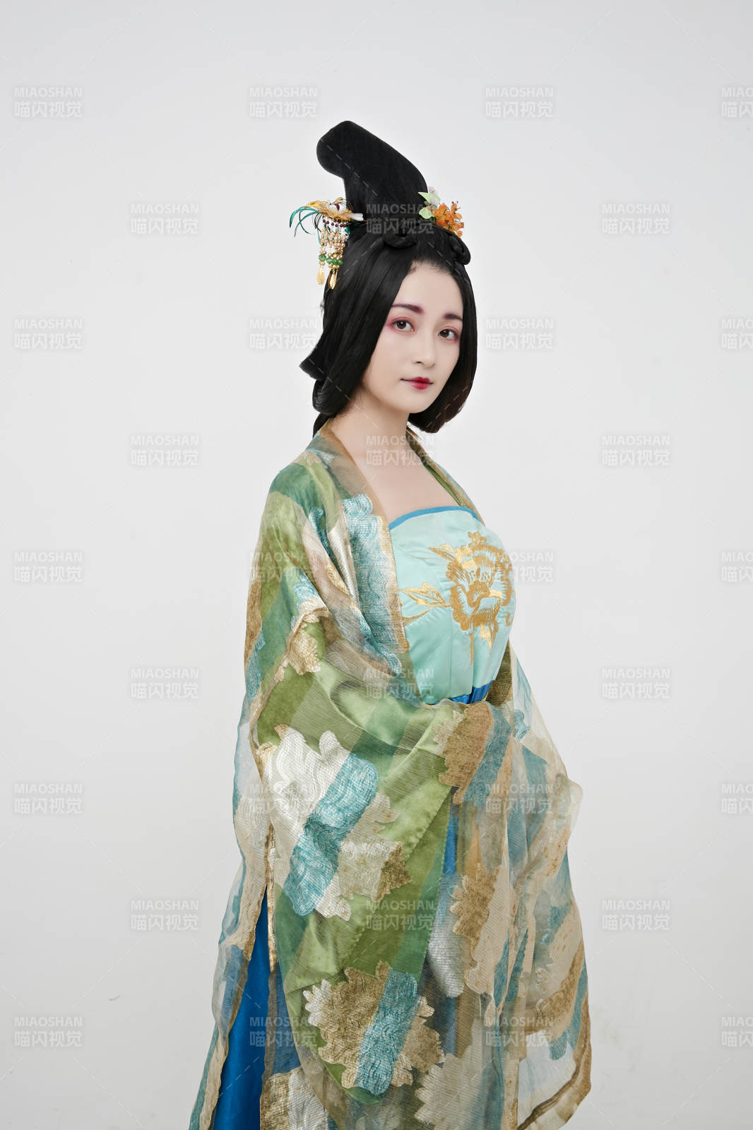 大唐風韻女性古裝造型唐朝古裝