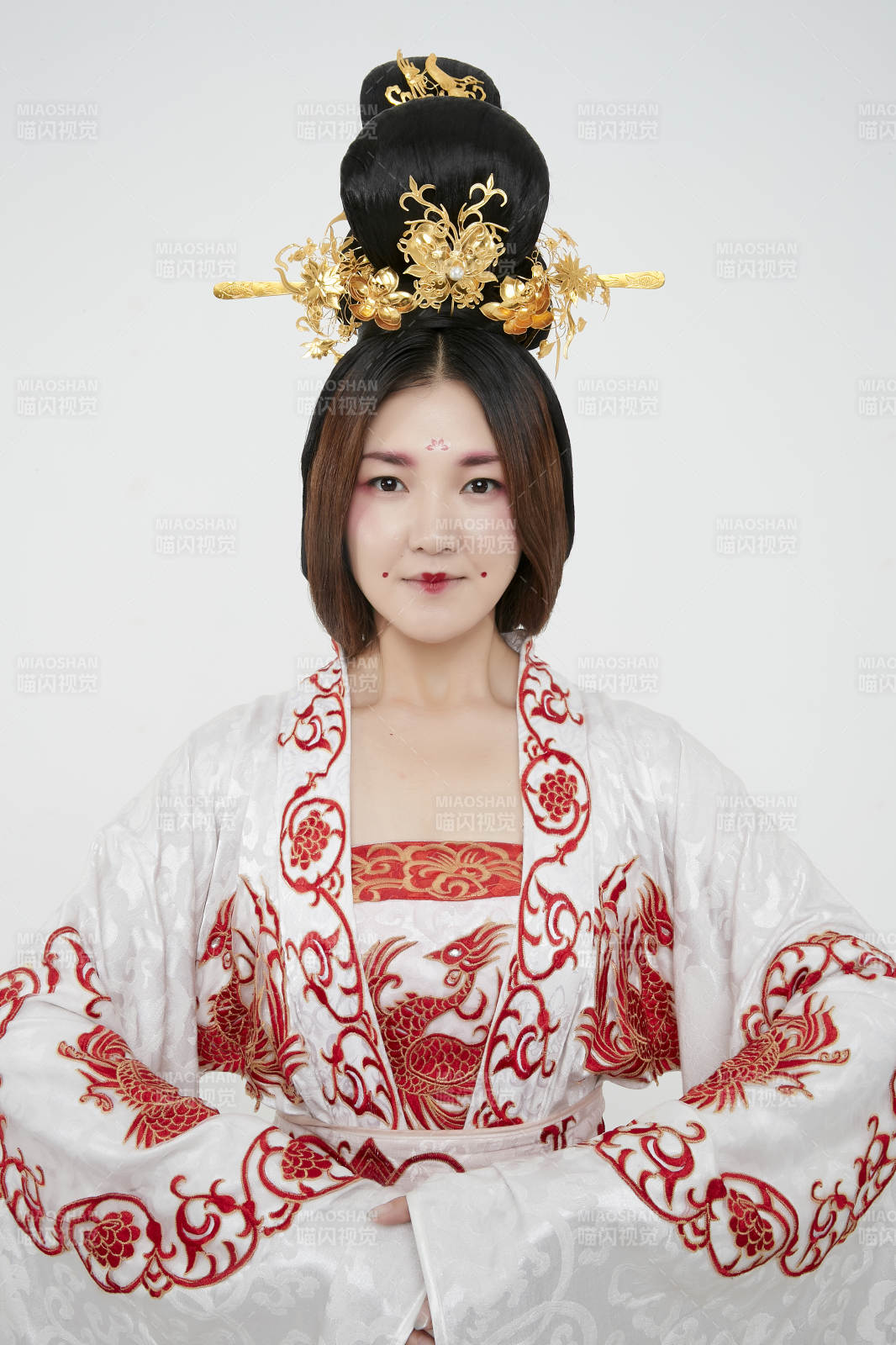 大唐风韵女性古装造型唐朝古装