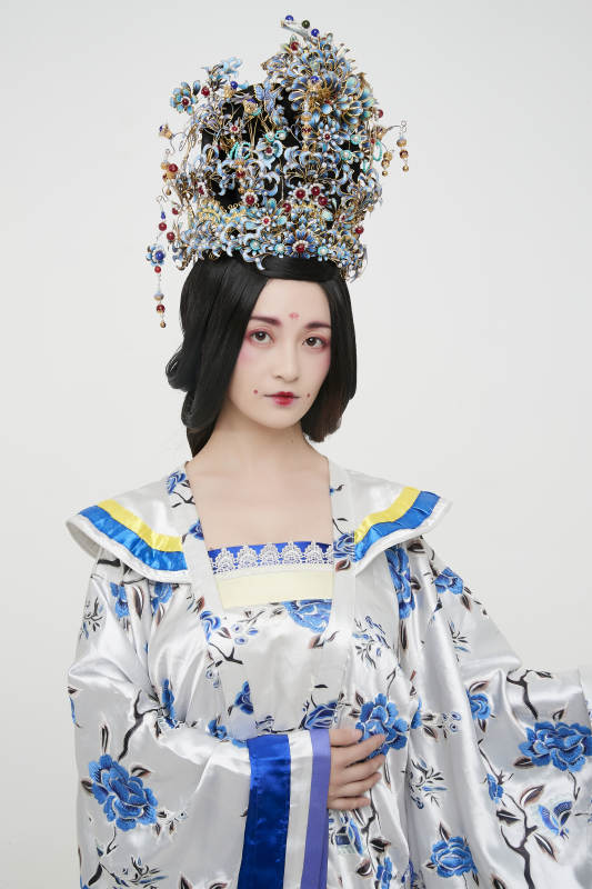 大唐风韵女性古装造型唐朝古装